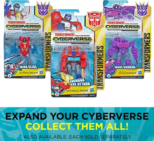 Vista 6 de Transformers Tra Action Atacante 15 Costanza