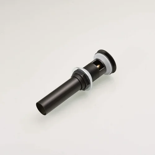 Vista 5 de BWE Tapón de drenaje negro para fregadero con desbordamiento, se adapta al orificio estándar del fregadero de baño de 1-1/2 a 1-3/4 pulgadas, negro