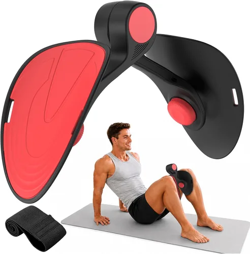 Vista 11 de Pelvic Floor Exercise Devices 35lb Resistance Kegel Thigh Trainer with Band 35 lb Verde Oscuro