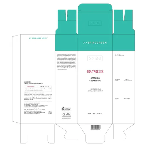 Vista 9 de BRING GREEN Tea Tree Cica Soothing Cream Plus 3.4 fl oz Cuidado de la piel coreano (paquete de 2)