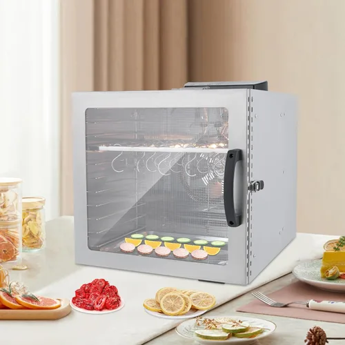 Vista 6 de 1000W Food Dehydrator, 10 Tier Stainless Steel Jerky Dryer Machine