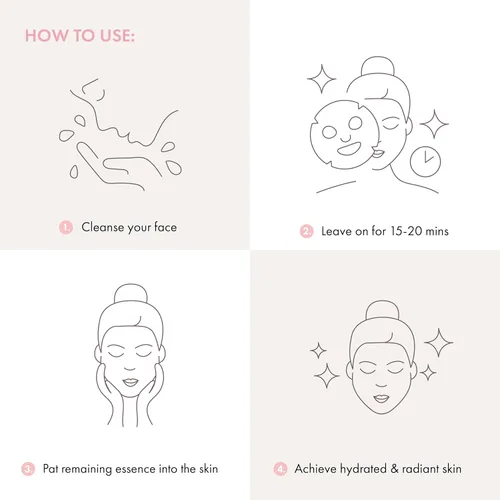 Vista 3 de ESW Beauty The Dream Team Face Mask Duo - Juego de cuidado de la piel hidratante y reparador de la humedad - Incluye The Pink Dream & Blue Dream