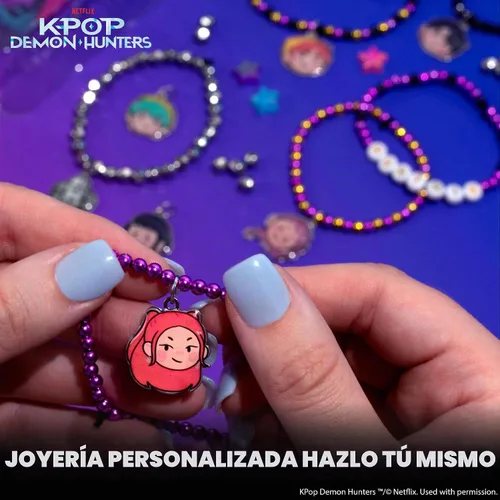 Vista 6 de Horizon Group USA Kit de fabricación de joyas, Kpop Demon Hunters