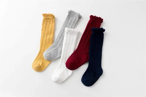 Vista 4 de Jastore 5 pares3 pares de calcetines de algodón unisex para bebé y niño