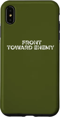 Vista 11 de Funda para iPhone 16 frente a la mina enemiga militar veterano ejército Claymore Mines Case