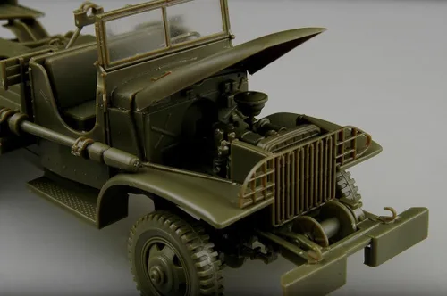 Vista 4 de Hobby Boss GMC Bofors - Kit de construcción de modelo de vehículo de pistola de 1.575 in