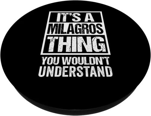 Vista 2 de It's A Milagros Thing You Wouldn't Understand First Name PopSockets Adhesive PopGrip