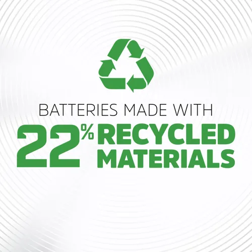 Vista 2 de Baterías AAA recargables universales Energizer Recharge (paquete de 8), baterías Triple A