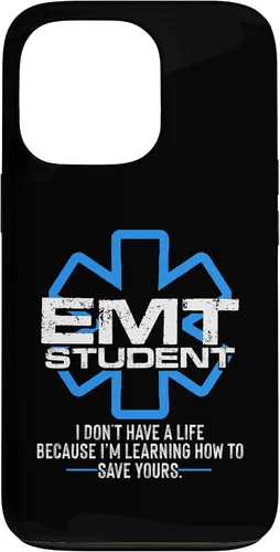 Vista 10 de EMT Student Técnico médico de emergencia Funda paramédica para iPhone 17