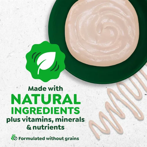 Vista 7 de Greenies Feline Smart Purees Golosinas Lickables Saludables para Interiores para Gatos con Pollo Real, Tubos de 0.49 oz., 4 Unidades (Paquete de 11)