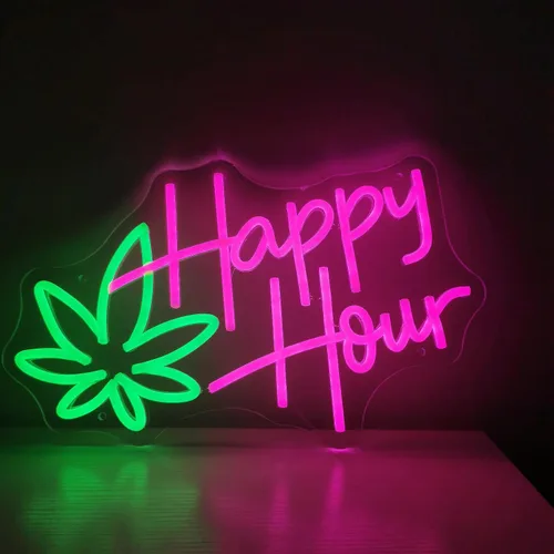 Vista 2 de Letrero de neón con interruptor USB, para decoración de pared con interruptor USB, letreros de neón para bar de cerveza, letrero de luz de neón