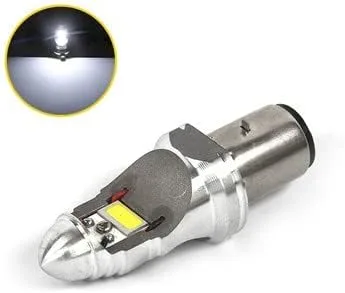 Vista 2 de Bombilla LED grande para scooter, luz fuerte, luz lejana y cercana, Qiaoge I JOG, Xunying Fuxi y otros S