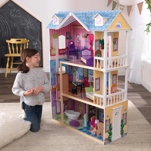 Vista 2 de Mi casa de muñecas con muebles, de KidKraft