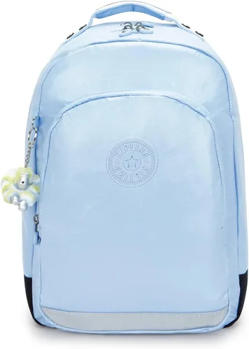 Vista 10 de Kipling Mochila para portátil Class Room de 17", Azul Verde Bl, Moderno minimalista clásico compacto