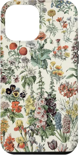 Vista 26 de Cute Flowers Vintage Botanical Flower Illustration Case for iPhone 17