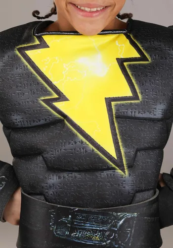 Vista 7 de Disfraz Deluxe de Niño Black Adam de DC Comics Multicolor