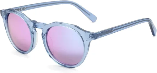 Vista 77 de ZENOTTIC Gafas de sol polarizadas redondas vintage para hombres y mujeres con protección UV400