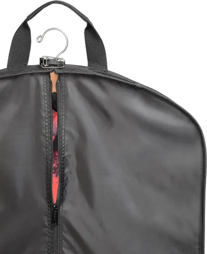 Vista 4 de WallyBags Bolsa de ropa de viaje de lujo de 60", Negro - BM1, Bolsa de ropa de viaje de lujo de 60