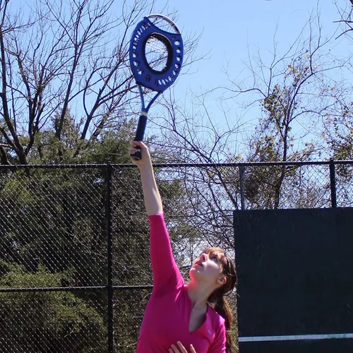 Vista 6 de Entrenador OnCourt OffCourt Sweet Spot - Aprende a golpear el centro de tu ayuda de entrenamiento de raqueta o tenis