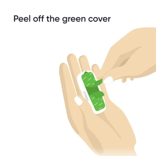 Vista 3 de Upright GO Paquete de repuesto adhesivo para GO 2 & GO S (paquete de 10)