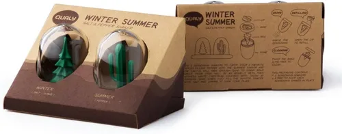 Vista 2 de Qualy Winter Summer Set de salero y pimentero