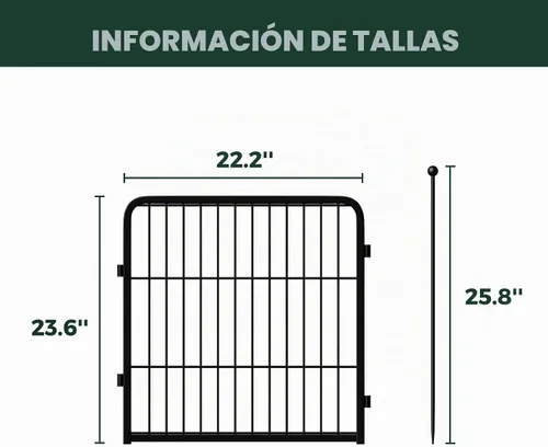 Vista 3 de FXW Rollick - Corralito para perros para patio, campamento con casa rodante, patentado, 24 pulgadas, 2 paneles Fácil instalación, resistente
