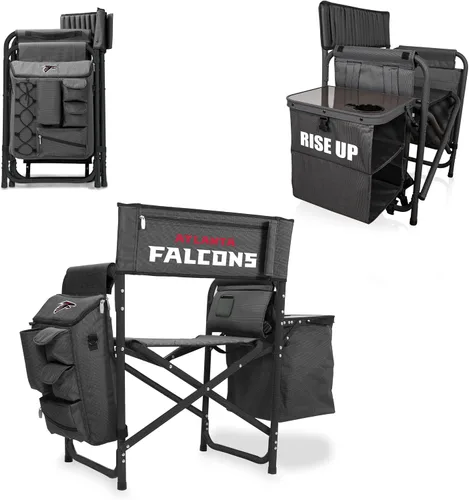 Vista 46 de PICNIC TIME NFL NFL Fusion - Silla de campamento unisex para adultos, con mesa auxiliar y enfriador suave, silla de playa para adultos, silla
