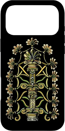 Vista 21 de Funda para iPhone 14 Pro Max Anunnaki Aliens Árbol de la Vida Símbolo Antiguo Geometría Sagrada