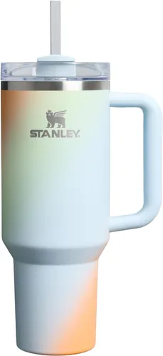 Vista 47 de STANLEY Quencher H2.0 Vaso Térmico con asa y pajilla, 64 onzas, tapa Flowstate de 3 posiciones, gran capacidad para viajes y deportes, vaso de acero