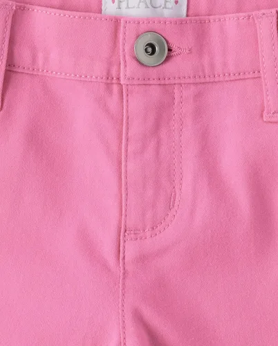 Vista 2 de The Children's Place Girls' Sold Skimmer Shorts 4 Pack