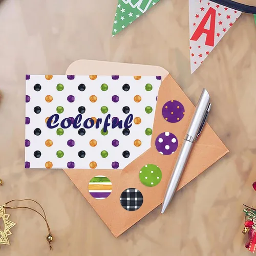 Vista 6 de Papel para álbum de recortes de Halloween, 24 hojas de 6 x 6 pulgadas, diseño de calabaza, araña, fantasma, murciélago, papel para hacer tarjetas