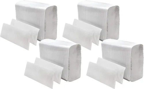Vista 8 de Perfect Stix - Toallas de papel multiplegables blancas- Paquete de 2-250 ct. Total de 500 toallas