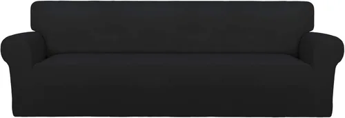 Vista 35 de PureFit Funda súper elástica para sofá reclinable con bolsillo, funda de sofá suave y antideslizante de elastano, lavable, protector de muebles