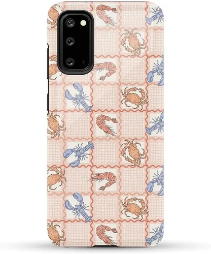 Vista 4 de Casely Funda para Galaxy S20 Todo por amor Orgullo Diseño protector delgado esencial de doble capa