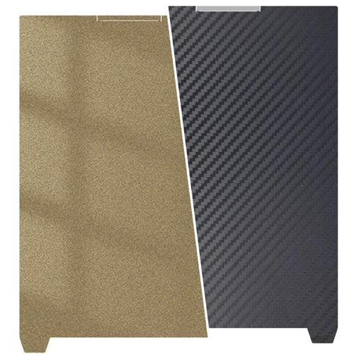 Vista 23 de Placa de construcción mejorada de 120x120mm, cama de impresión PET+PEI lisa/texturizada, placa de construcción de acero con resorte de doble cara