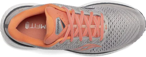 Vista 3 de Saucony Tenis de correr Triumph 18 para mujer, Piedra lunarCoral
