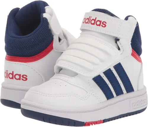 Vista 7 de adidas Unisex-Baby Hoops 3.0 Mid (Toddler) Basketball Shoe