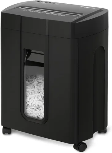 Vista 7 de Wingwise Trituradora de papel de 40dB de ruido ultra bajo para la oficina Blanco