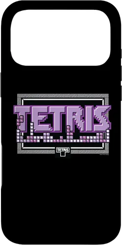 Vista 21 de Funda con logotipo de 8 bits para iPhone 11 Tetris