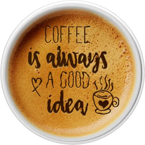 Vista 3 de Lindo café Latte arte regalos para mamá café energía PopSockets intercambiable PopGrip