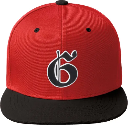 Vista 1477 de Daxton Gorra clásica con visera de billete plano con letras del alfabeto inglés antiguo de la A a la Z