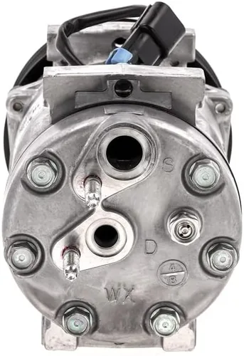 Vista 3 de Compresor de A/C OEM Sanden SD7H15HD compatible con Kenworth T660-2012 2013 2014 / Kenworth T800-2011 2012 2013 2014 - OEM # 4577