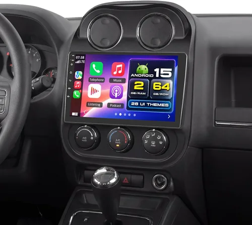 Vista 8 de Radio de coche para Jeep Compass Patriot 2010 2011 2012 2013 2014 2015 2016