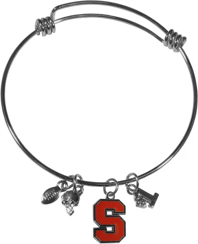 Vista 5 de Siskiyou Sports NCAA unisex-adult Charm Bangle Bracelet
