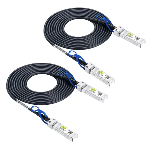 Vista 40 de 10Gtek Cable blanco 25G SFP28 SFP+ DAC para Cisco SFP-H25GB-CU1M, 1m/3.3ft
