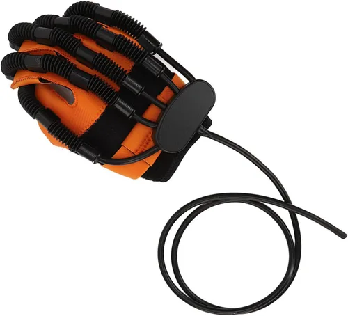 Vista 5 de Guantes de robot de rehabilitación – Guantes de robot de rehabilitación de dedos para recuperación de la función de la mano, soporte para enderezar