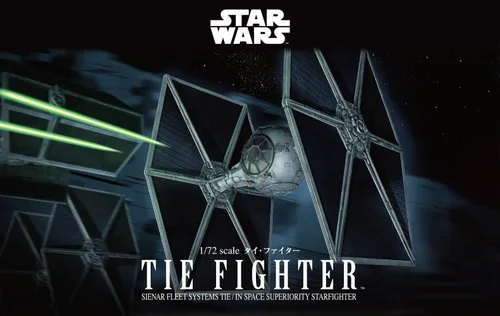 Vista 6 de Juego de construcción Bandai Hobby 1/72 de Star Wars TIE Fighter