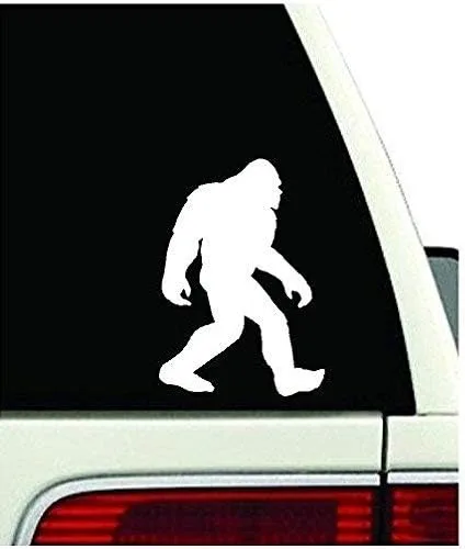 Vista 3 de Bigfoot - Calcomanía de vinilo Yeti Sasquatch de 4 x 4 pulgadas para auto y camión (5.5 pulgadas)