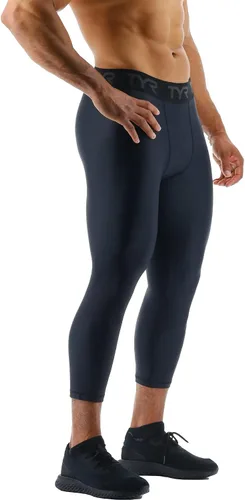 Vista 2 de TYR Pantalones cortos de compresión de rendimiento atlético para hombre