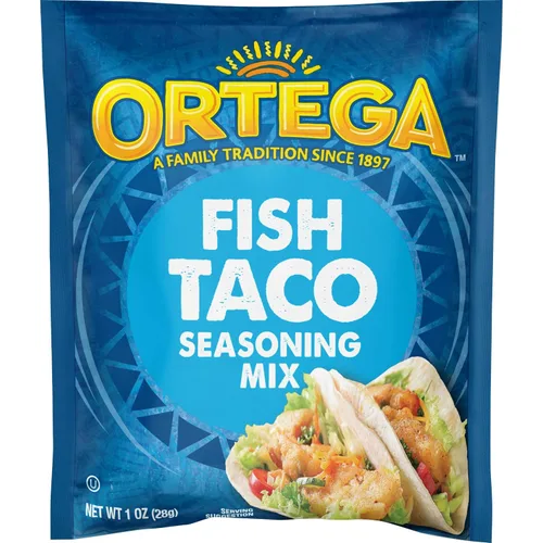 Vista 7 de Ortega Seasoning Mix, 40% menos de Taco de sodio, 6.5 onzas